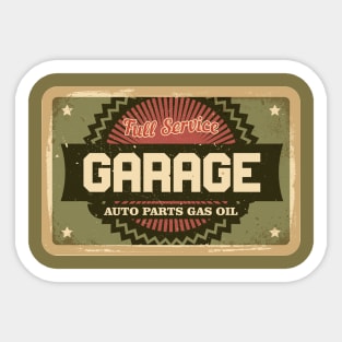 Garage Sticker